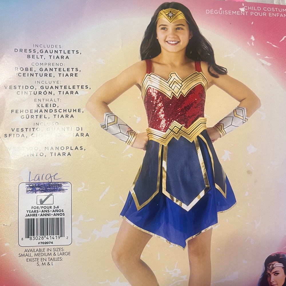 WW84 Wonder Woman costume